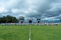 Staff vs Students football match